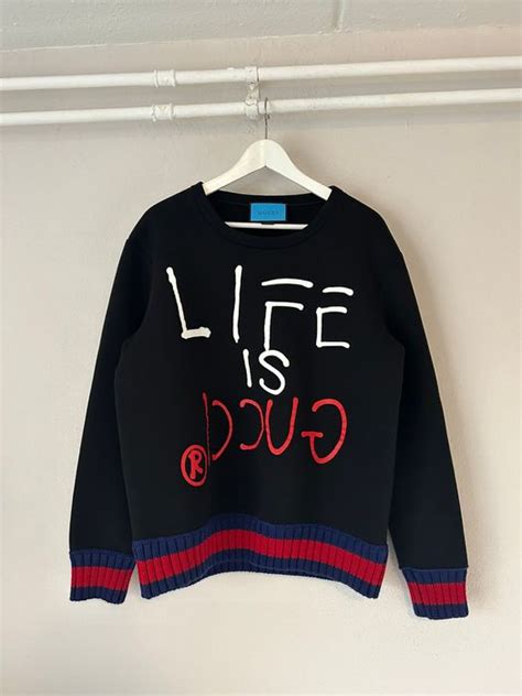 life is gucci sweater